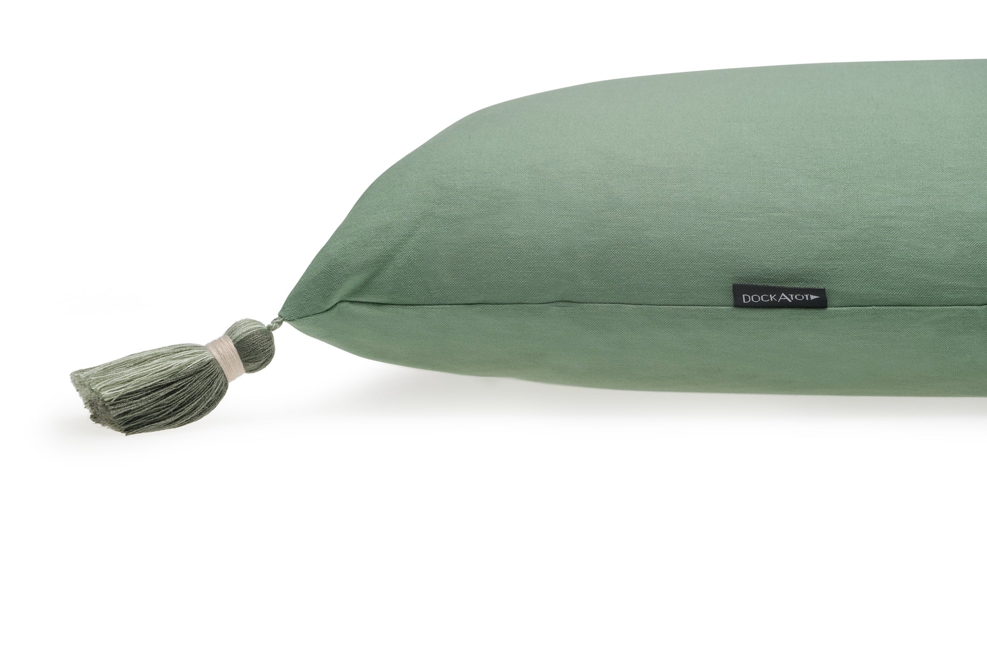 Cosset Body Pillow – Emerald Chambray